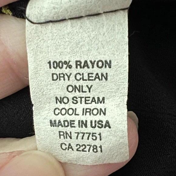 Vintage 90s Betsey Johnson Floral Rose Faux Wrap Dress - Picture 9 of 9